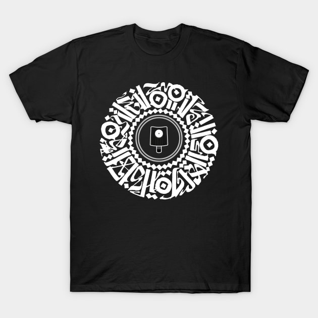 MIgration II in black T-Shirt by SCRYPTK